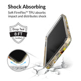 Sunflower Daisy Clear iPhone Case