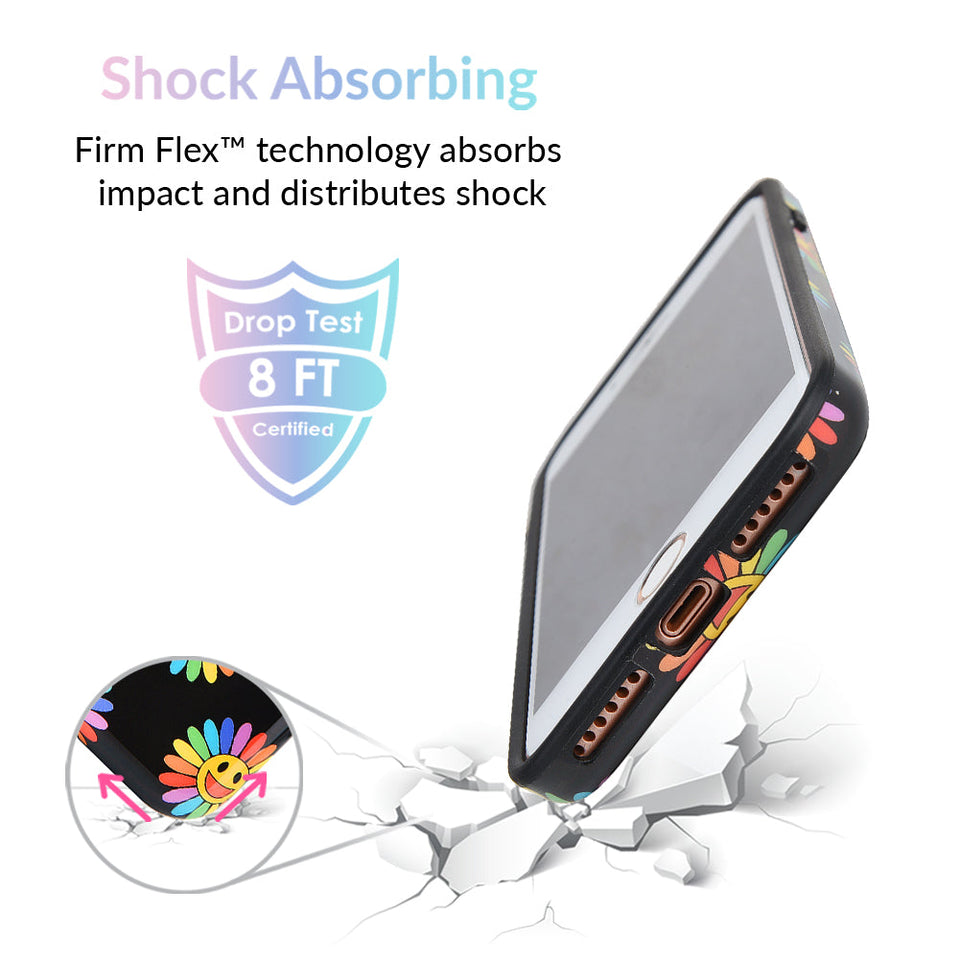 Rainbow Smiley iPhone Case