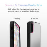 Silver Reflective Mirror iPhone Case
