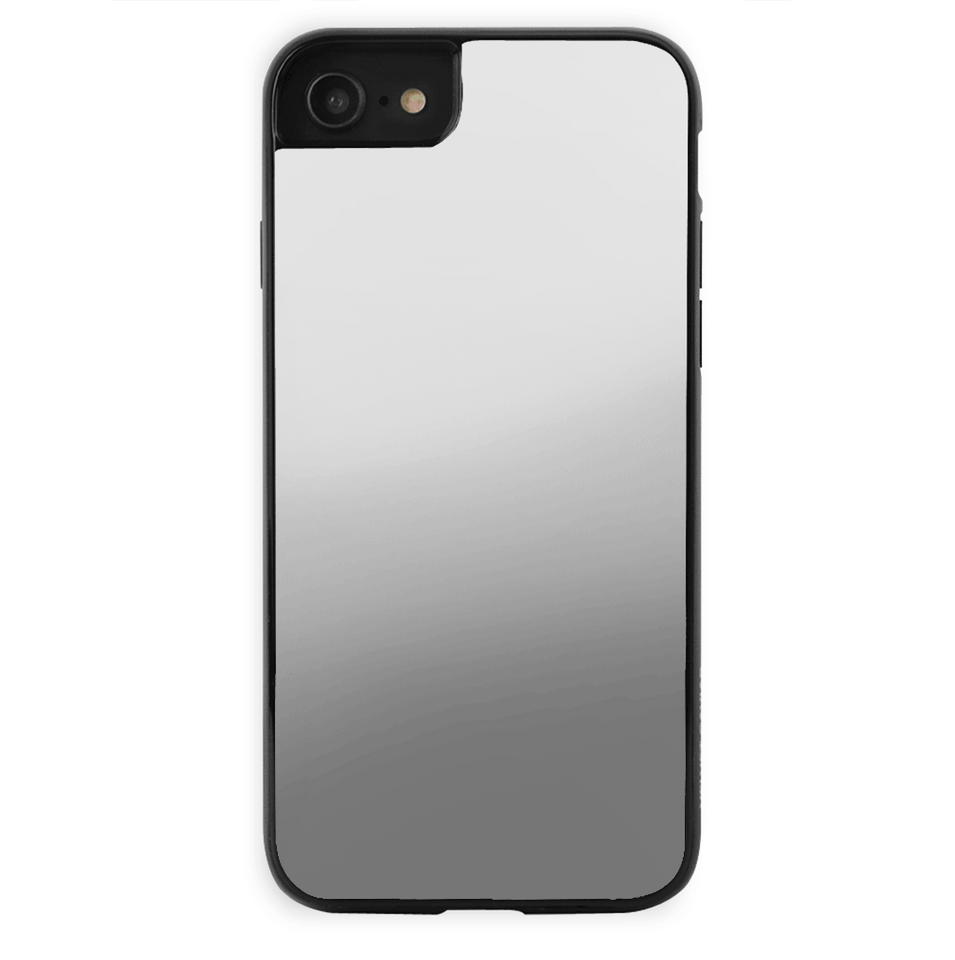 Silver Reflective Mirror iPhone Case