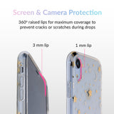 Starry Night Clear iPhone Case