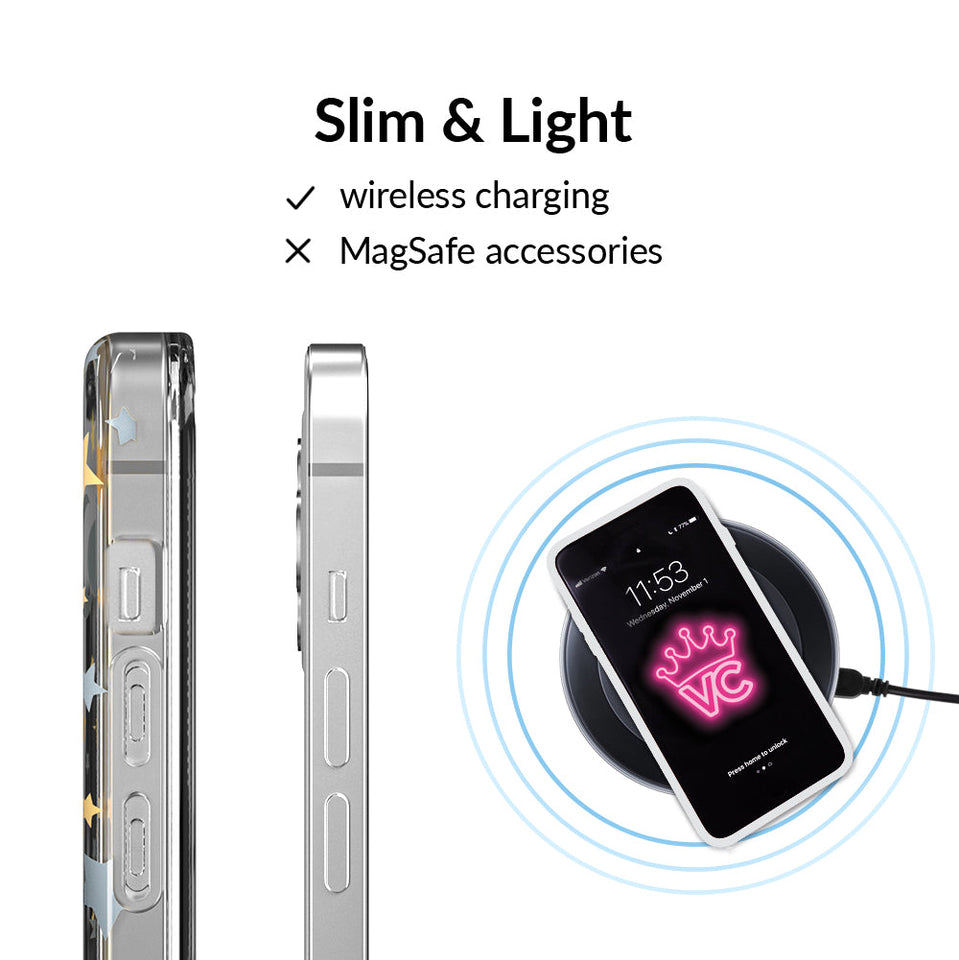 Starry Night Clear iPhone Case