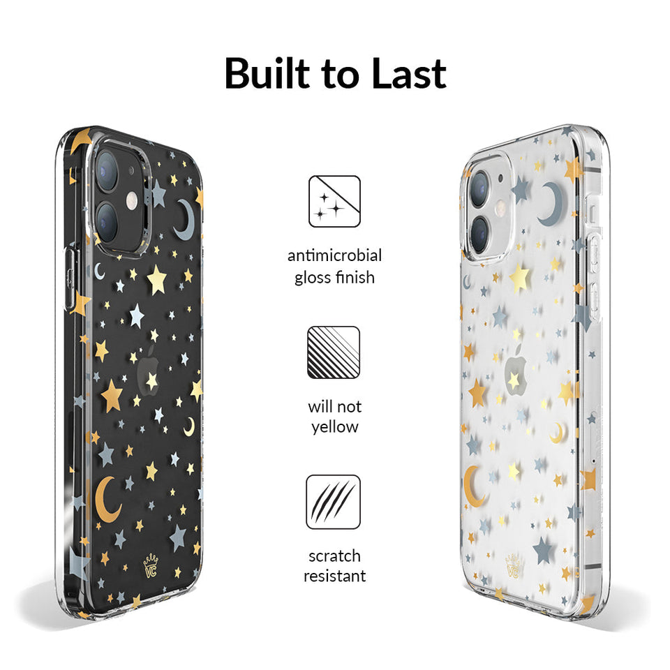 Starry Night Clear iPhone Case