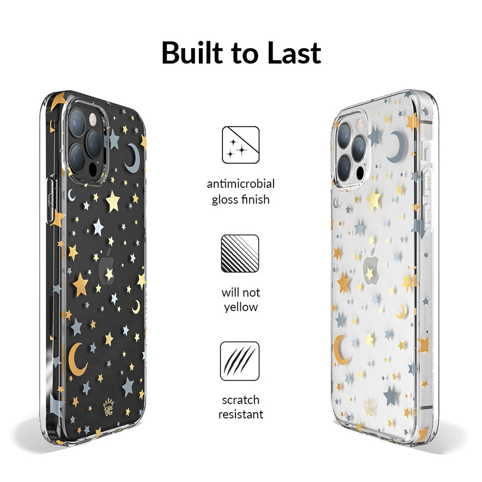 Starry Night Clear iPhone Case