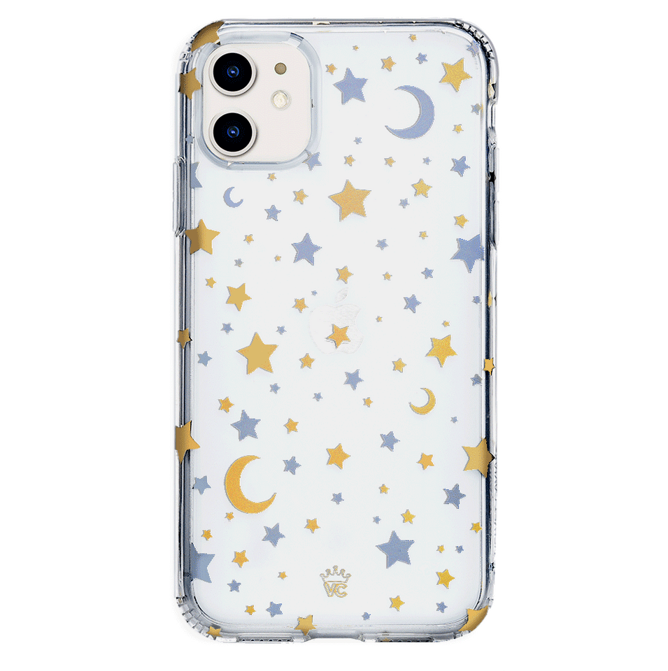 Starry Night Clear iPhone Case