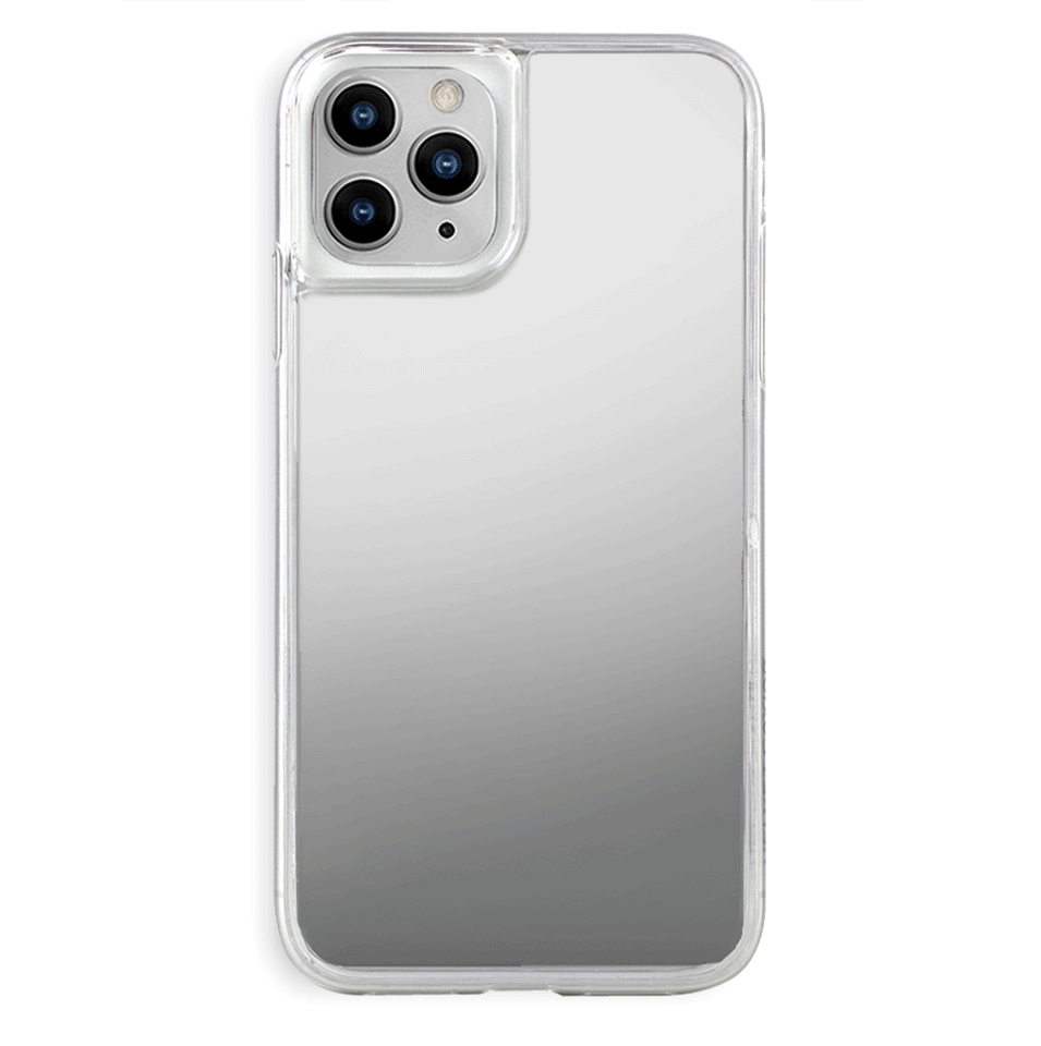 Silver Reflective Mirror iPhone Case