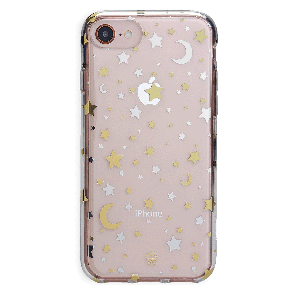 Starry Night Clear iPhone Case
