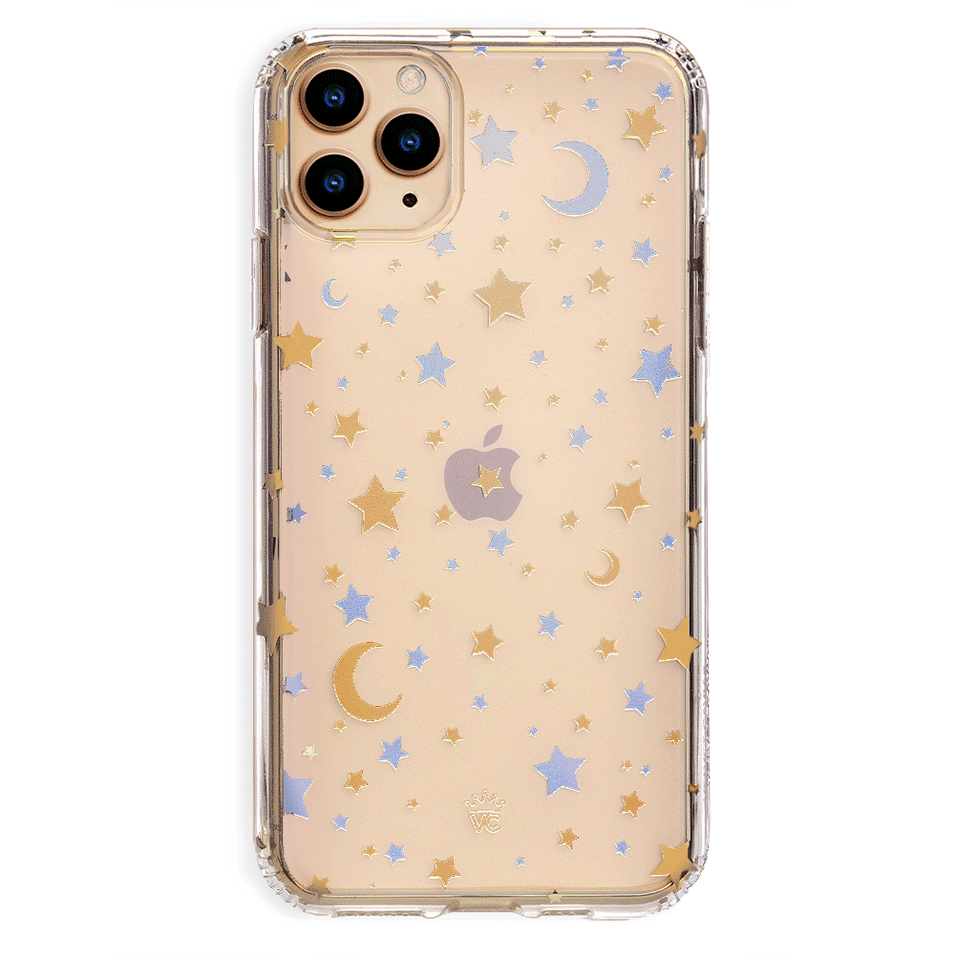 Starry Night Clear iPhone Case