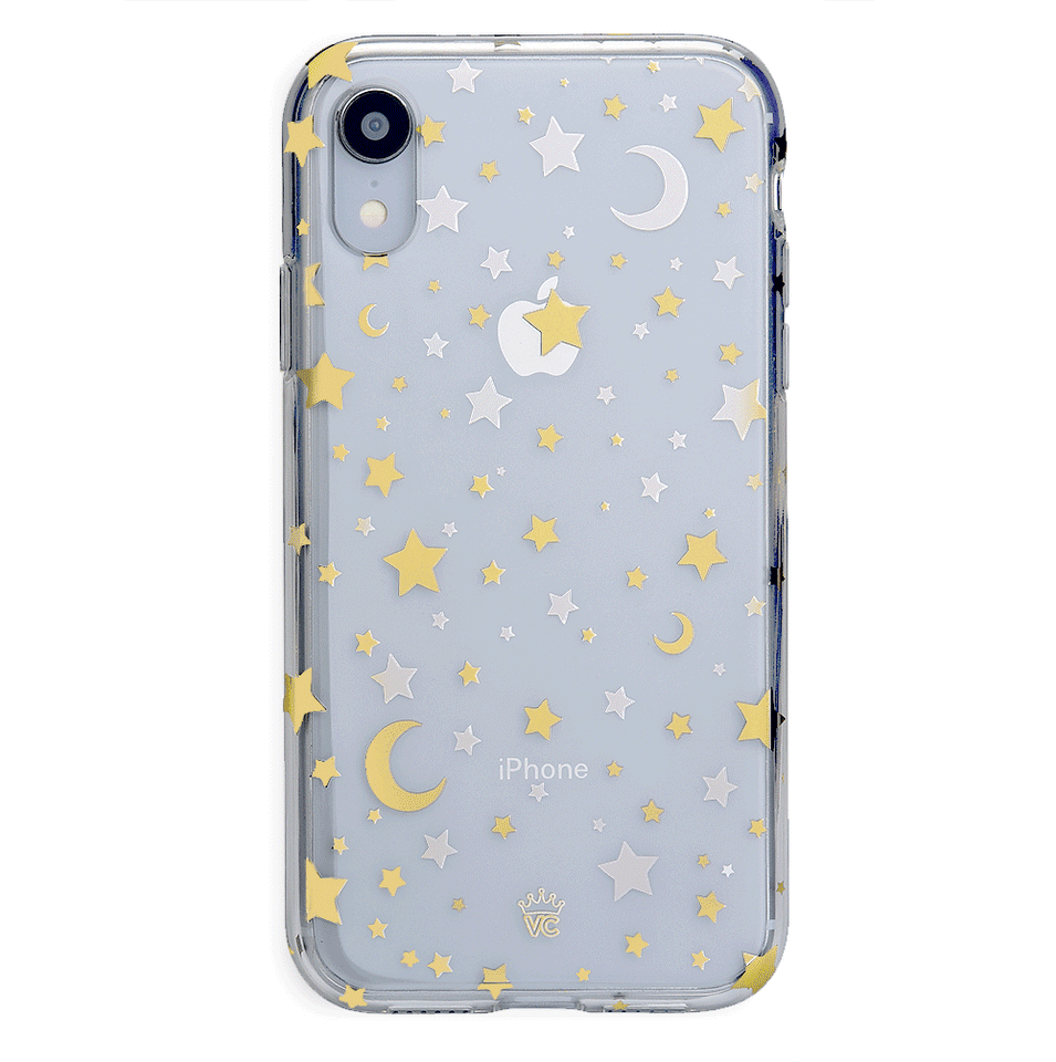 Starry Night Clear iPhone Case