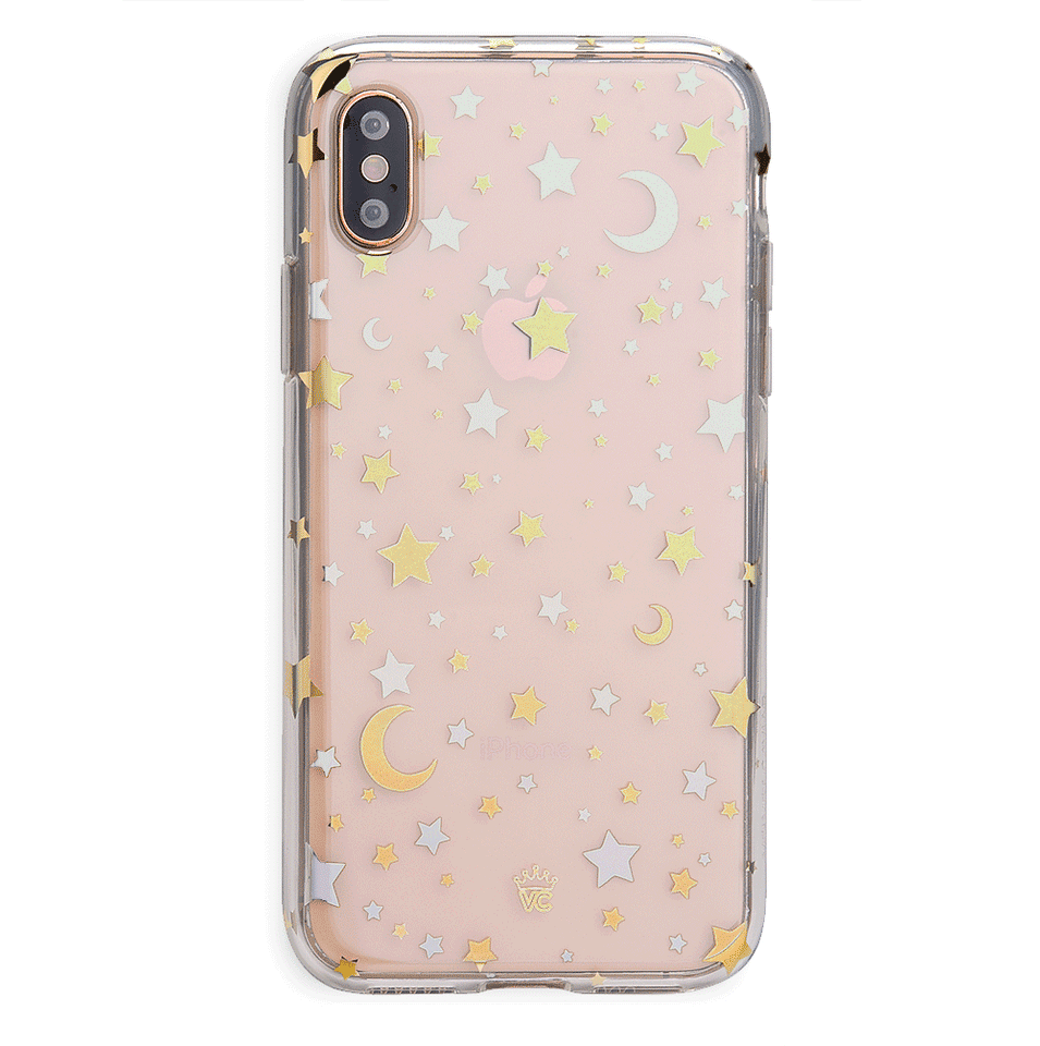 Starry Night Clear iPhone Case