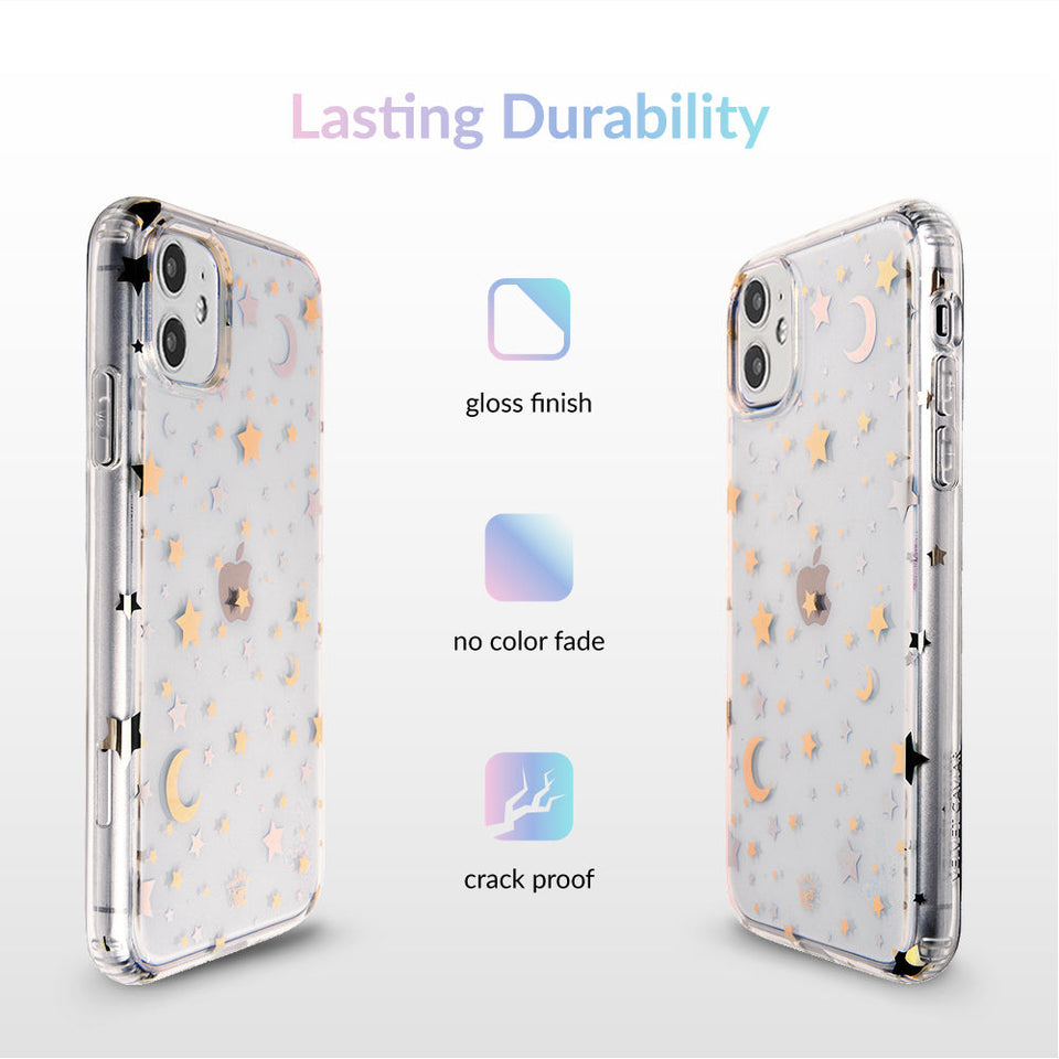 Starry Night Clear iPhone Case