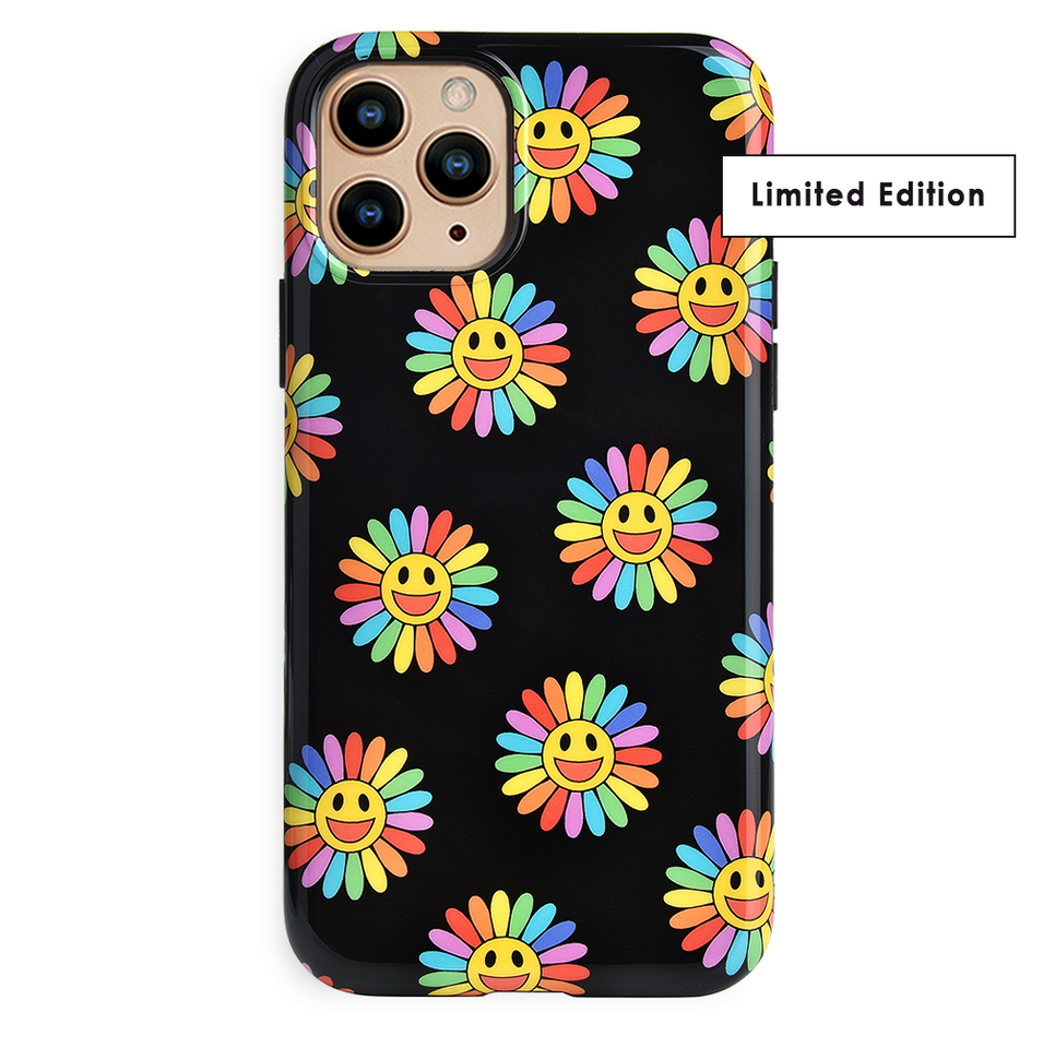 Rainbow Smiley iPhone Case