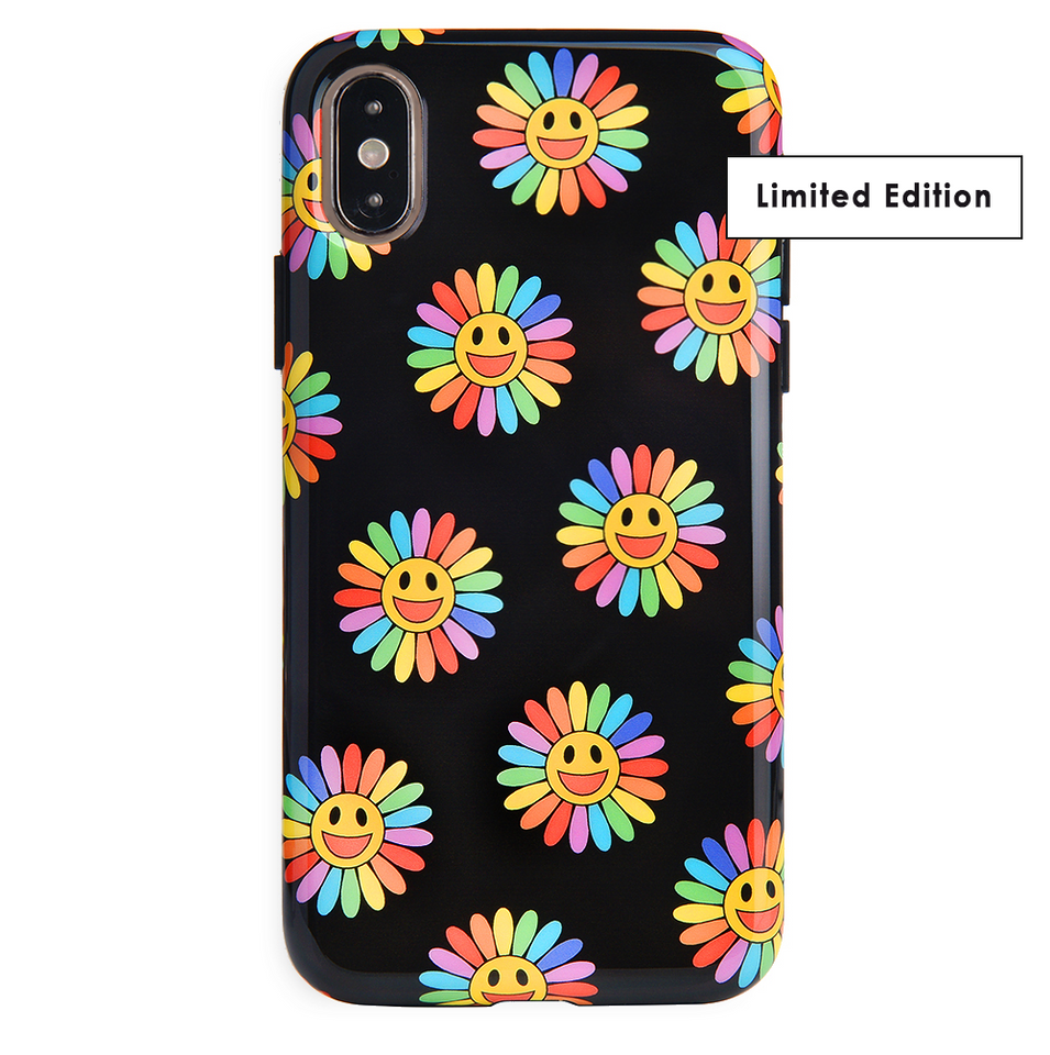 Rainbow Smiley iPhone Case