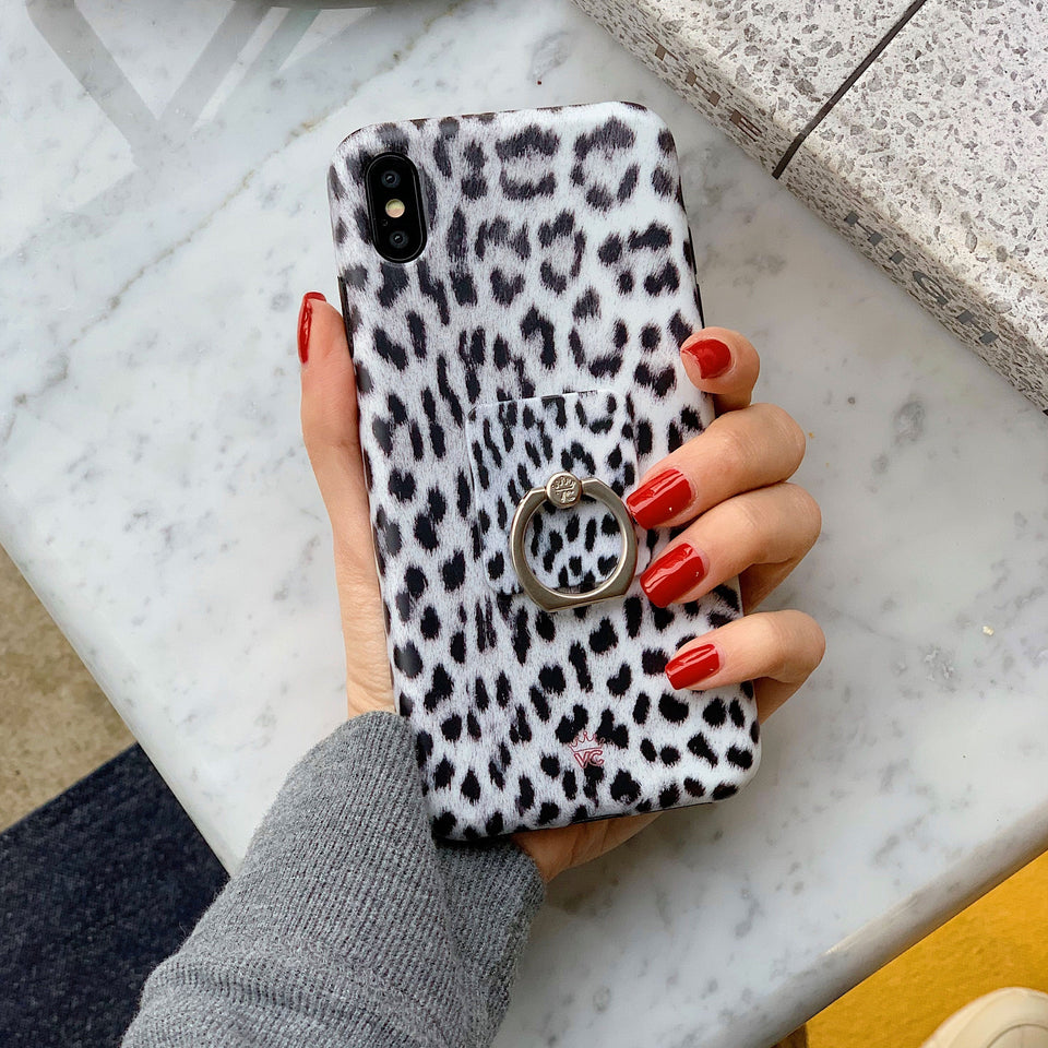 Snow Leopard iPhone Case