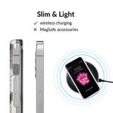 White and Gold Floral Clear iPhone Case