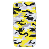 Yellow Camo iPhone Case
