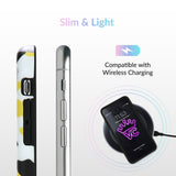 Yellow Camo iPhone Case